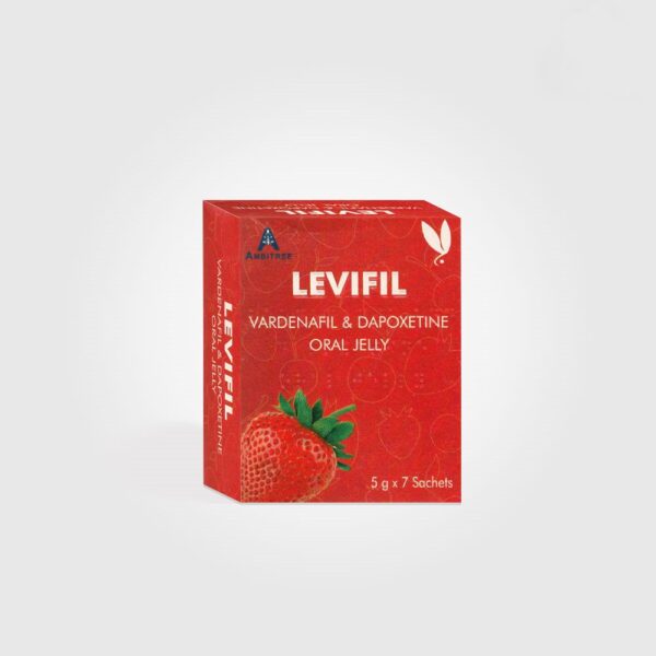 Levifil Vadenafil And Dapoxetine Oral Jelly 双效伟哥草莓味果冻伟哥 Malaysia马来西亚正品现货